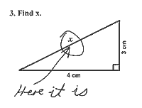 Lateral response to a geometry question